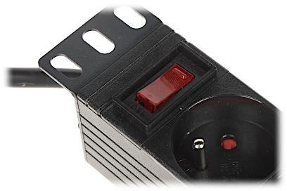 Listwa zasilająca 4 gniazda PD-4/R10