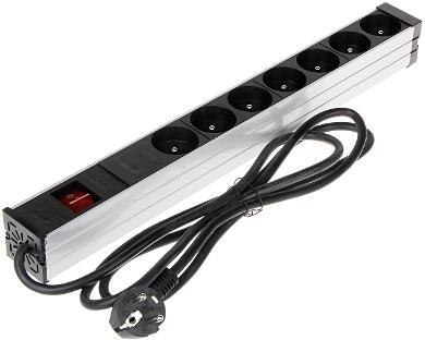Listwa zasilająca 7 gniazd PD-7K/RACK