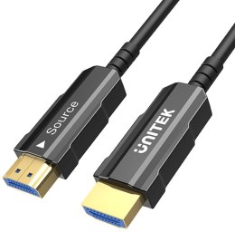 Unitek Kabel optyczny HDMI 2.0 AOC 4K 60Hz 40 m