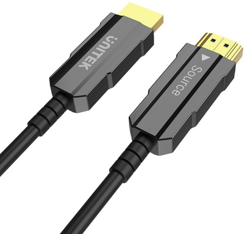 Unitek Kabel optyczny HDMI 2.0 AOC 4K 60Hz 40 m
