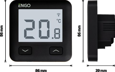 ENGO Controls E10-B - Internetowy regulator temp