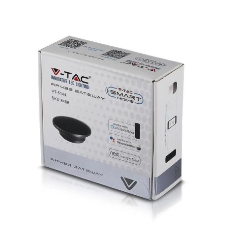 Bramka smart WI-FI V-TAC RF433 24Ghz Smart Life Amazon Alexa Google Home Nest VT-5144