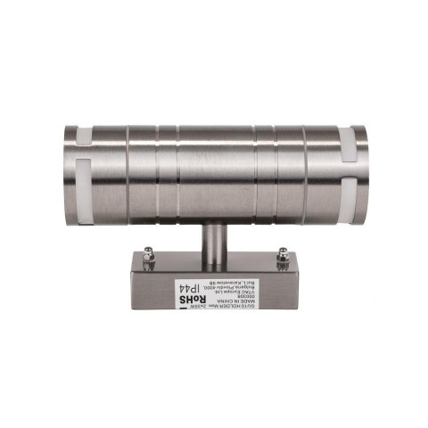 Kinkiet ogrodowy V-TAC GU10 kwasówka szkło góra dół IP44 VT-7632