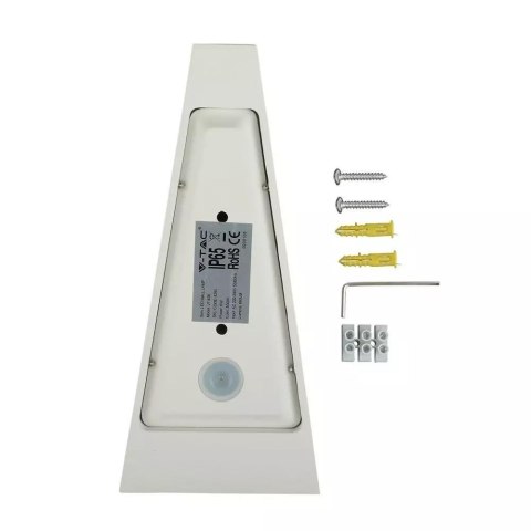 Kinkiet ścienny V-TAC 6W LED biały IP65 VT-826 4000K 660lm