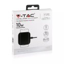 Ładowarka indukcyjna V-TAC 5W/7,5W/10W 2A czarna VT-3525