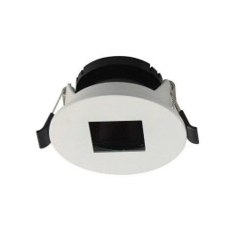 Oczko V-TAC GU10 okrągłe z kwadratem białe+czarne VT-883 3 lata gwarancji