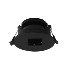 Oczko V-TAC GU10 okrągłe z kwadratem czarne VT-883-B 3 lata gwarancji