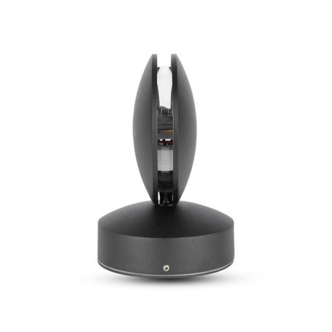 Oprawa 360st V-TAC 7W LED iluminacja elewacji/wnęk okiennych czarna IP65 VT-707 4000K 770lm