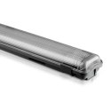 Oprawa hermetyczna LED V-TAC PC/PC 120cm (2 x 18W) (tuby LED w zestawie) VT-12023 4000K 3400lm