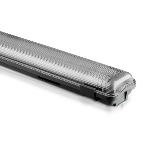 Oprawa hermetyczna LED V-TAC PC/PC 120cm (2 x 18W) (tuby LED w zestawie) VT-12023 4000K 3400lm