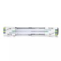 Oprawa hermetyczna LED V-TAC PC/PC 120cm (2 x 18W) (tuby LED w zestawie) VT-12023 6400K 3400lm