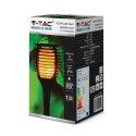 Oprawa ogrodowa V-TAC solarna 4 funkcje efekt płomienia VT-719 2200K 5lm