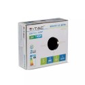 Oprawa ścienna V-TAC 4W LED IP65 czarna okrągła VT-706 4000K 440lm