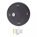 Oprawa ścienna V-TAC 4W LED IP65 czarna okrągła VT-706 4000K 440lm