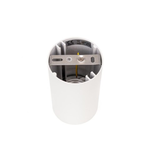 Oprawa sufitowa V-TAC GU10 okrągła natynkowa tuba biały+różowe złoto 80x140mm VT-882-R 3 lata gwarancji