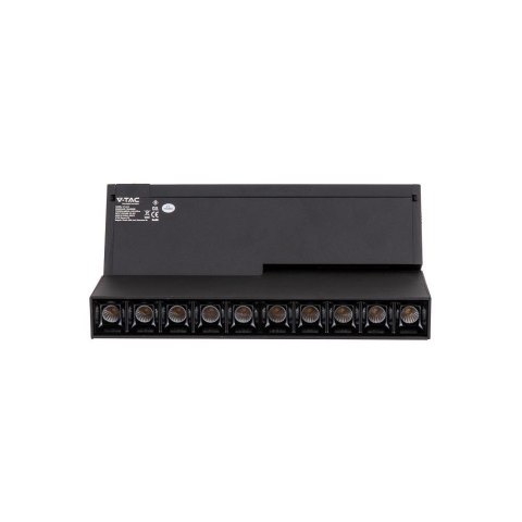 Oprawa szynosystem magnetyczny 24V V-TAC 20W LED czarna CRI90+UGR19 VT-4220 3000K 1200lm 3 lata gwarancji