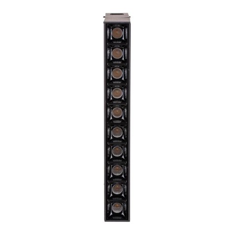 Oprawa szynosystem magnetyczny 24V V-TAC 20W LED czarna CRI90+UGR19 VT-4220 3000K 1200lm 3 lata gwarancji
