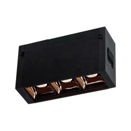 Oprawa szynosystem magnetyczny 24V V-TAC 3W LED czarna CRI90+UGR19 VT-4143 4000K 240lm 3 lata gwarancji