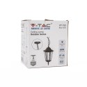 Oprawa zwieszana ogrodowa na łańcuchu V-TAC lamp czarny mat VT-752