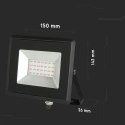 Projektor LED V-TAC 20W SMD E-series czarny VT-4021 Kolor Czerwony