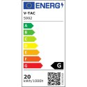 Projektor LED V-TAC 20W SMD E-series czarny VT-4021 Kolor Czerwony