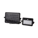 Projektor LED solarny V-TAC 10W USB czarny IP65 VT-788-10 4000K 1100lm