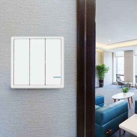 Przełącznik bezprzewodowy potrójny IP54 do SKU 8458 8459 V-TAC VT-5133