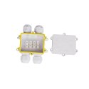 Puszka złączka mufa hermetyczna 4x4Pin biała 0.5-4mm2 średnica przewodu 8-12mm IP68 V-TAC VT-871