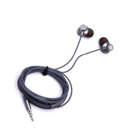 Słuchawki jack 3,5mm V-TAC szare V-TAC VT-1032