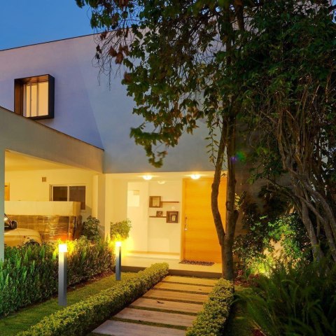 Słupek ogrodowy V-TAC GU10 kwadrat aluminium czarny 80x80x800mm IP54 VT-7615 3 lata gwarancji