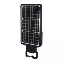 Naświetlacz oprawa uliczna solarna V-TAC 40W LED czarna IP65 150Lm/W VT-ST42 6000K 6000lm 3 lata gwarancji