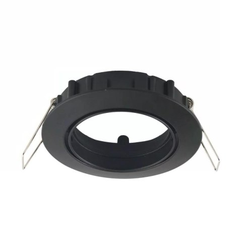 Oczko V-TAC GU10 okrągłe ruchome czarne VT-779-BL