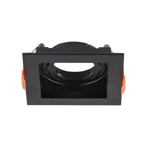 Oczko V-TAC GU10 wpuszczane kwadrat czarne VT-933-B 3 lata gwarancji