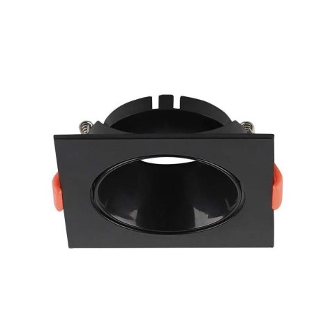 Oczko V-TAC GU10 wpuszczane kwadrat czarne/czarne VT-932-B 3 lata gwarancji