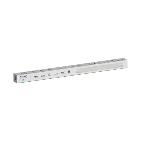 Oprawa V-TAC 40W LED liniowa natynkowa SAMSUNG CHIP 120cm VT-8-40 3000K 4300lm 5 lat gwarancji
