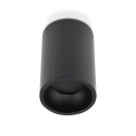 Oprawa V-TAC aluminiowa GU10 okrągła natynkowa tuba czarna 70x107mm VT-802 3 lata gwarancji
