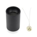 Oprawa V-TAC aluminiowa GU10 okrągła natynkowa tuba czarna 70x107mm VT-802 3 lata gwarancji