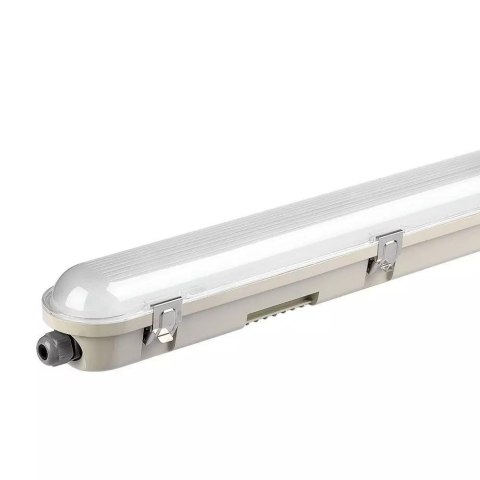 Oprawa hermetyczna LED V-TAC SAMSUNG CHIP M-series 36W 120cm 120Lm/W CL SS clip VT-120136-T 4000K 4320lm 3 lata gwarancji