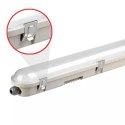 Oprawa hermetyczna LED V-TAC SAMSUNG CHIP M-series 36W 120cm 120Lm/W CL SS clip VT-120136-T 4000K 4320lm 3 lata gwarancji