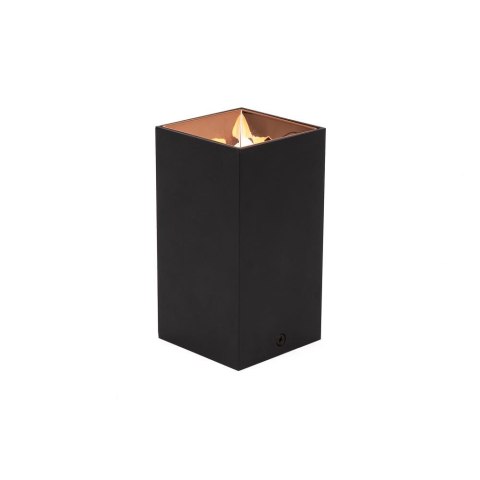 Oprawa sufitowa V-TAC GU10 kwadrat natynkowa czarny+różowe złoto 74x74x140mm VT-882SQ 3 lata gwarancji