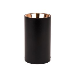 Oprawa sufitowa V-TAC GU10 okrągła natynkowa tuba czarny+różowe złoto 80x140mm VT-882RD-RG 3 lata gwarancji