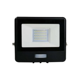 Projektor LED V-TAC 10W SAMSUNG CHIP czujnik ruchu czarny Z mufą VT-118S 3000K 735lm 5 lat gwarancji