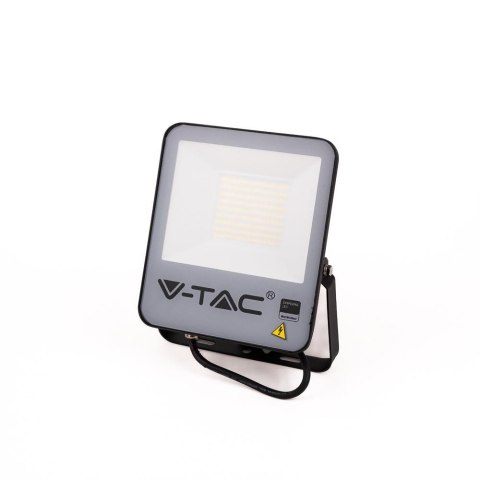 Projektor LED V-TAC 50W SAMSUNG CHIP czarny 137Lm/W evolution VT-52 6500K 6850lm 5 lat gwarancji
