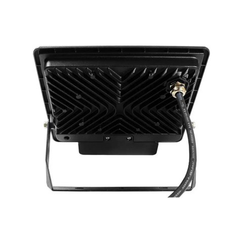 Projektor LED V-TAC 50W SAMSUNG CHIP czujnik ruchu czarny przewód 1M VT-158S-1 6400K 4000lm 5 lat gwarancji