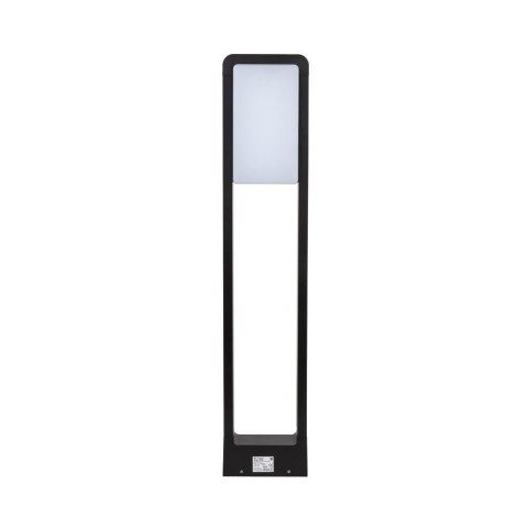Słupek ogrodowy V-TAC 10W LED SAMSUNG CHIP czarny IP65 80cm VT-33 6400K 900lm 3 lata gwarancji
