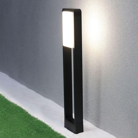 Słupek ogrodowy V-TAC 10W LED SAMSUNG CHIP czarny IP65 80cm VT-33 6400K 900lm 3 lata gwarancji
