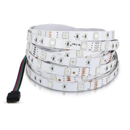 Taśma LED V-TAC 12V SMD5050 150LED IP20 4W/m VT-5050 30-IP20 RGB