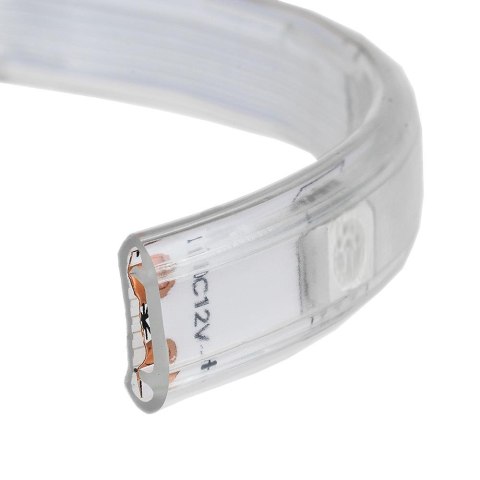 Taśma LED V-TAC 12V SMD5050 150LED IP65 rękaw 4W/m VT-5050 30-IP65 RGB 70lm