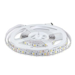 Taśma LED V-TAC 12V SMD5050 300LED RGBW IP20 8W/m VT-5050 60-IP20-8 6500K+RGB 357lm