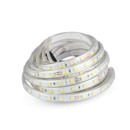 Taśma LED V-TAC SMD5050 300LED 24V IP65 rękaw 10W/m VT-5050 4000K 830lm